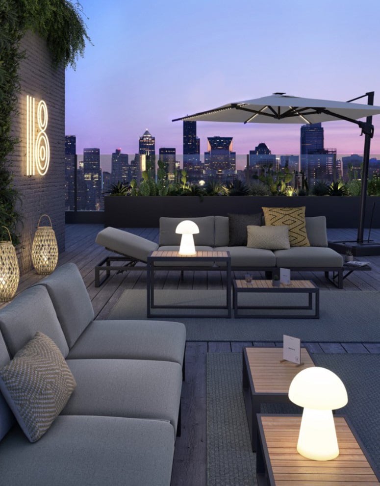 3d architectural roof rendering