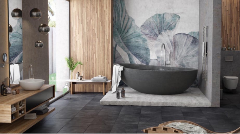 3d rendering of bathroom