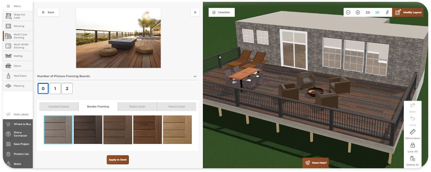 3D Deck Designer with Design from Photo 3D Deck Designer with Design from Photo