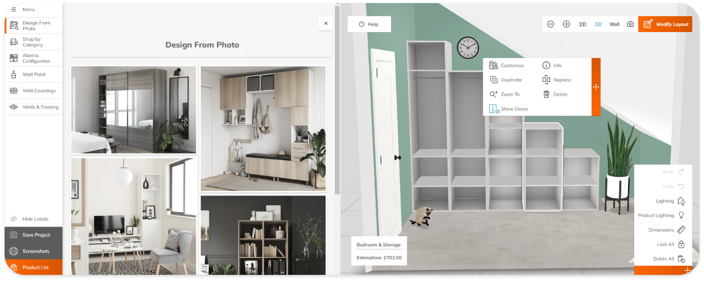 3D Room Planner with Design from Photo 3D Room Planner with Design from Photo