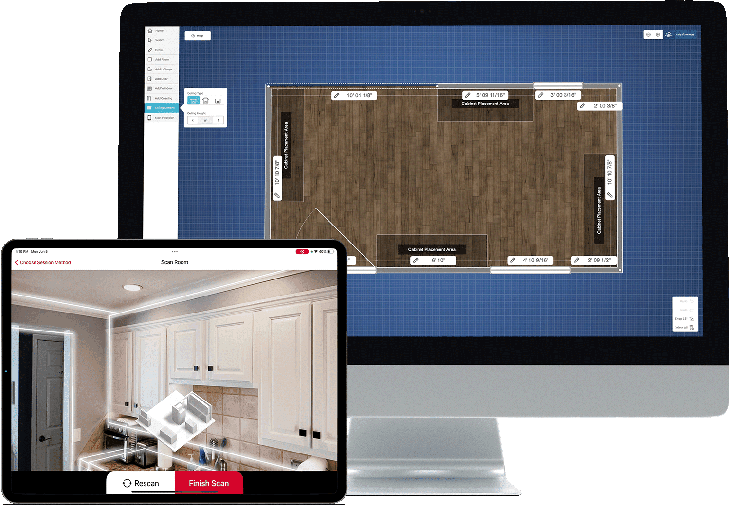 Easy Floorplan Capture for Pros, Designers, and Consumers Easy Floorplan Capture for Pros, Designers, and Consumers